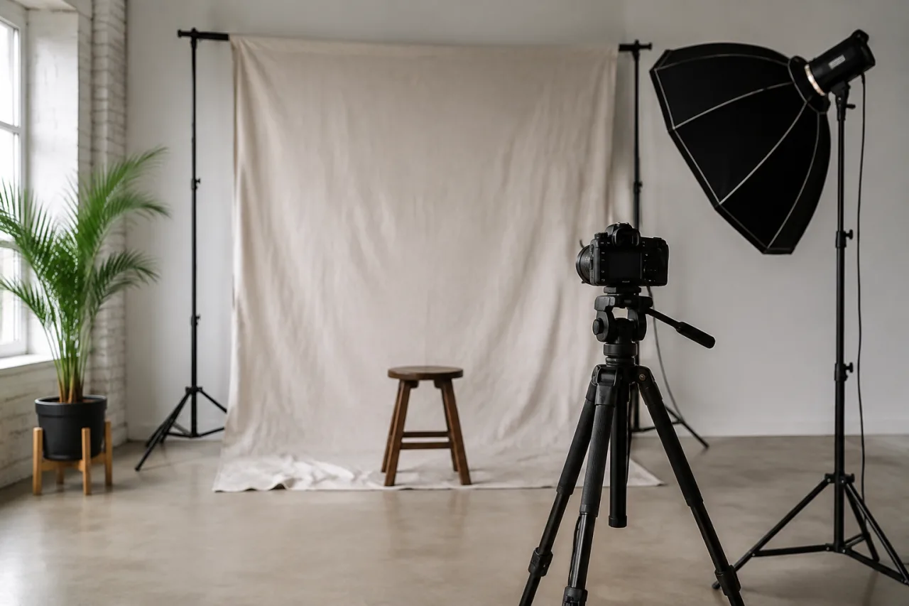 Портретная фотосессия в студии